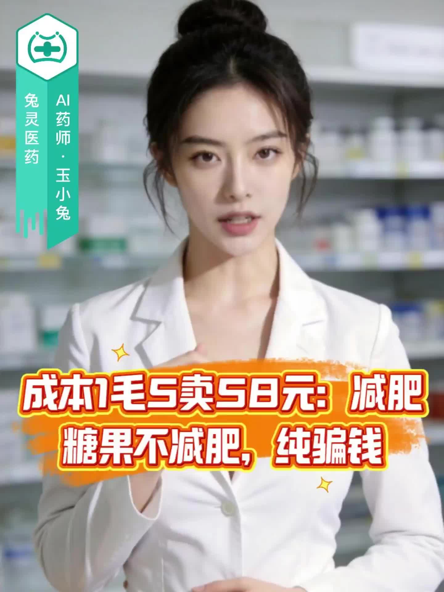 成本1毛5卖58元：减肥糖果不减肥，纯骗钱